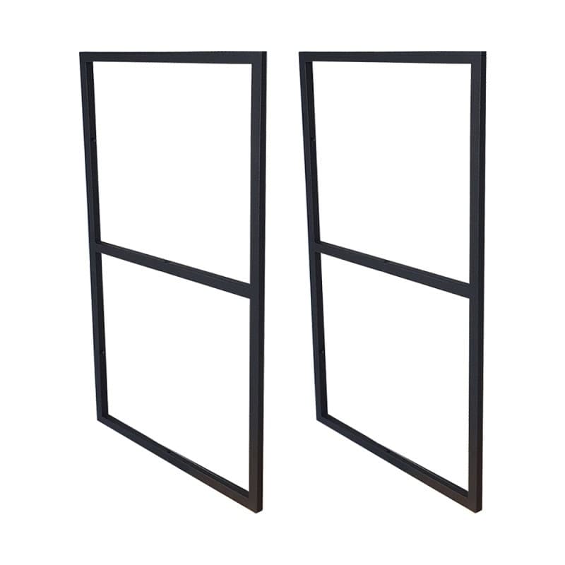 Suportes Estilo Industrial Duplo Grande de Teto e Parede para Prateleiras de 20cm