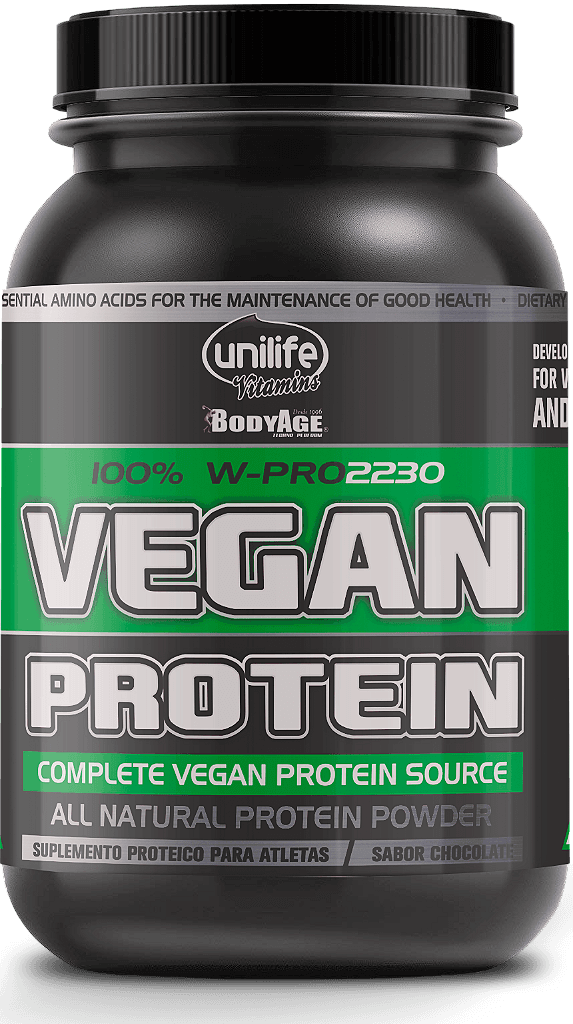 Whey Vegan Protein 100% Natural - Sabor chocolate