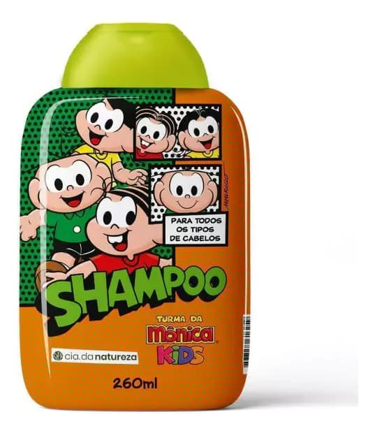 Turma da Mônica  Kids Shampoo Hidratante Infantil 260ml