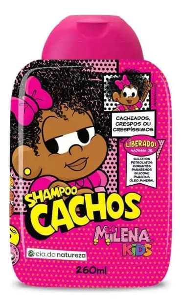 Milena Kids Shampoo Cachos Hidratante 260ml