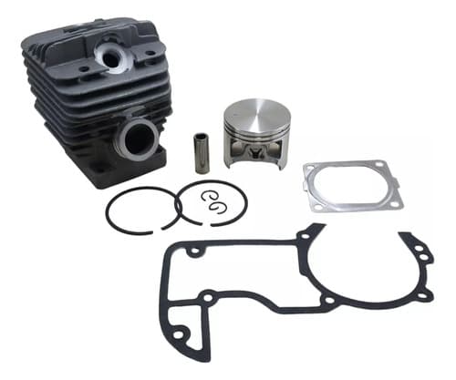 Kit Cilindro Pistão 54mm e Anéis Completo compatível com Motosserra St Ms 066 660