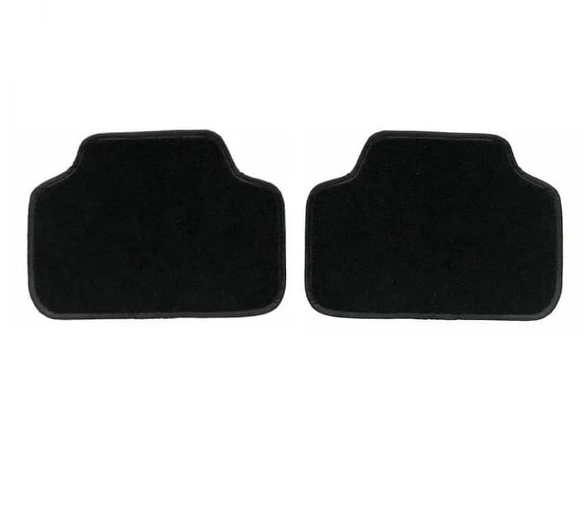 Tapete Carpete Automotivo Traseiro Confort (Par) Universal Preto