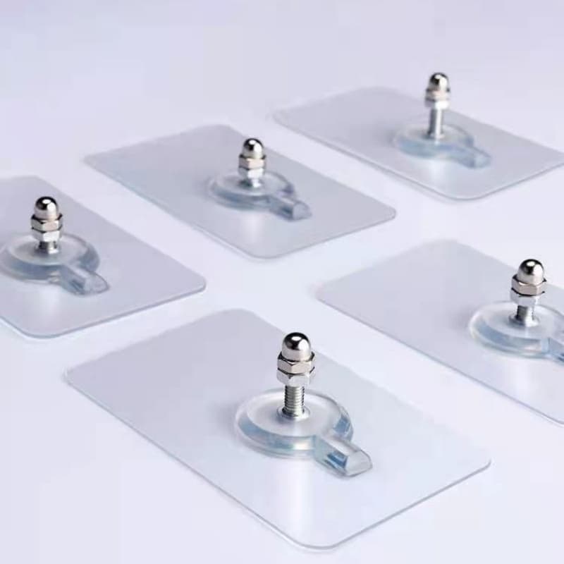 20 Uni 8Mm Gancho De Parede Adesivo Multiuso Para Pendurar Quadros UtensíLios De Cozinha Banheiros