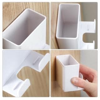 3 Kit Suporte Para Controle Remoto PráTico Porta-Controle De Smart TV Para Parede De Casa Porta Caneta