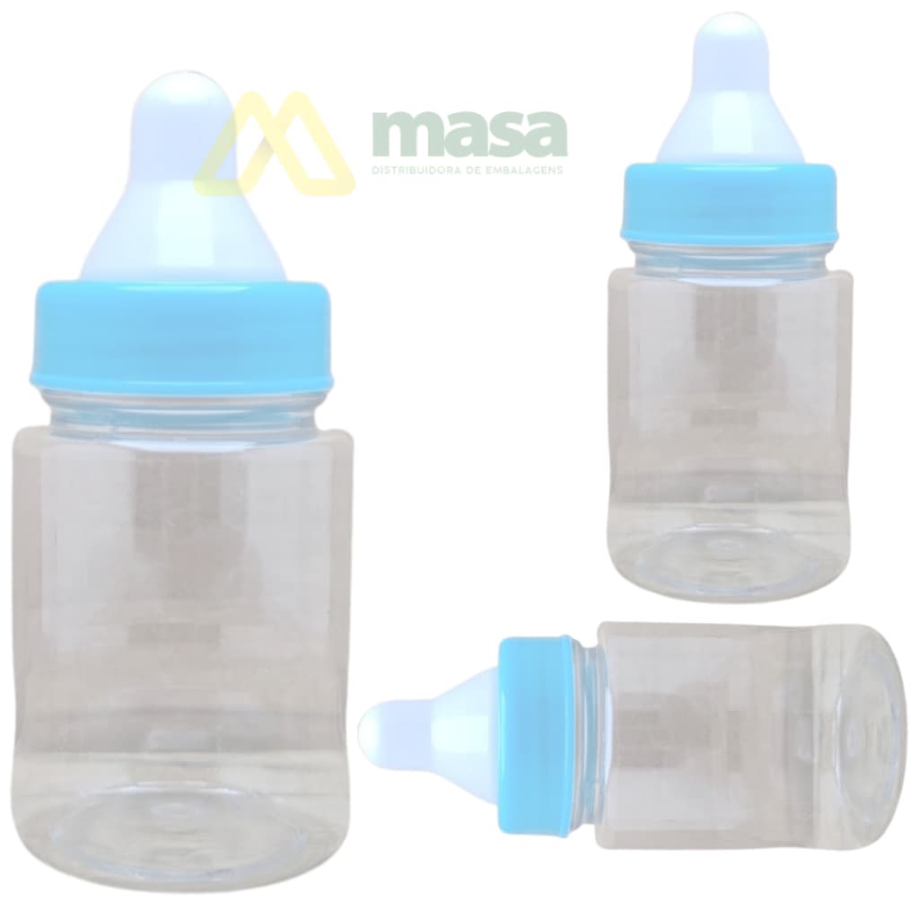 Kit 40 mini Mamadeira 40 ml - lembrancinhas personalizáveis chá revelação e chá de bebe mamadeirinha
