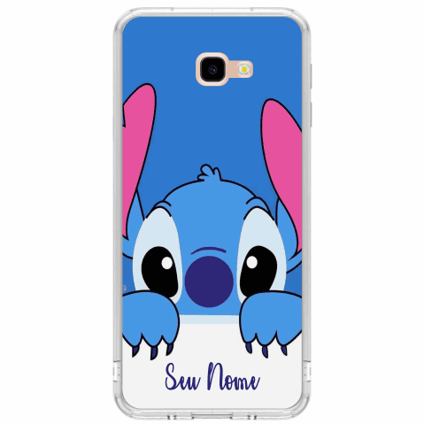 Capa de Celular Capinha Samsung J4 Plus / J4 Core Personalizada - Stitch nome 3