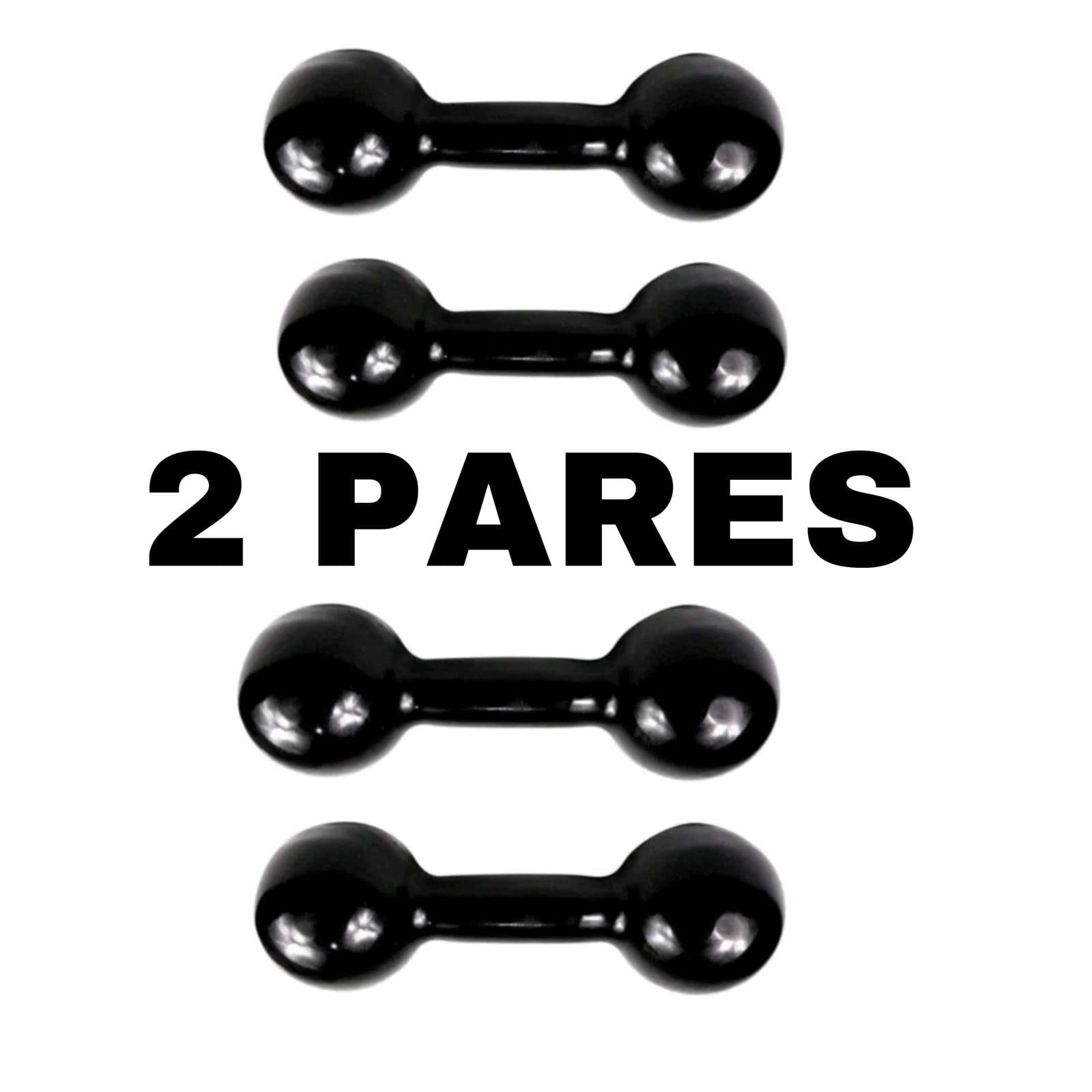 KIT 2 PARES DE HALTER EMBORRACHADO, REVESTIDO PARA TREINOS E MUSCULAÇÃO 5Kg