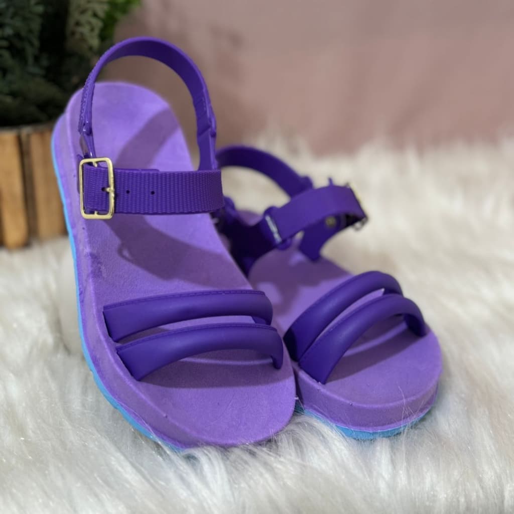 Sandália 2 Tira Leve e Confortável Papete Birken Confortável
