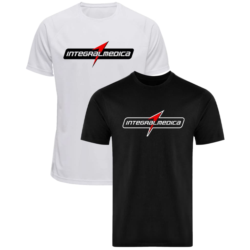 Kit 2 Camiseta Integralmedica Treino Academia Camisa Fitness DryFit Musculação