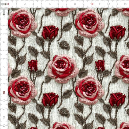 Tecido Sarja Impermeável Flores Em Tramas 100% Algodão Bolsas Luxo Cozinha Chic Patchwork Enxoval