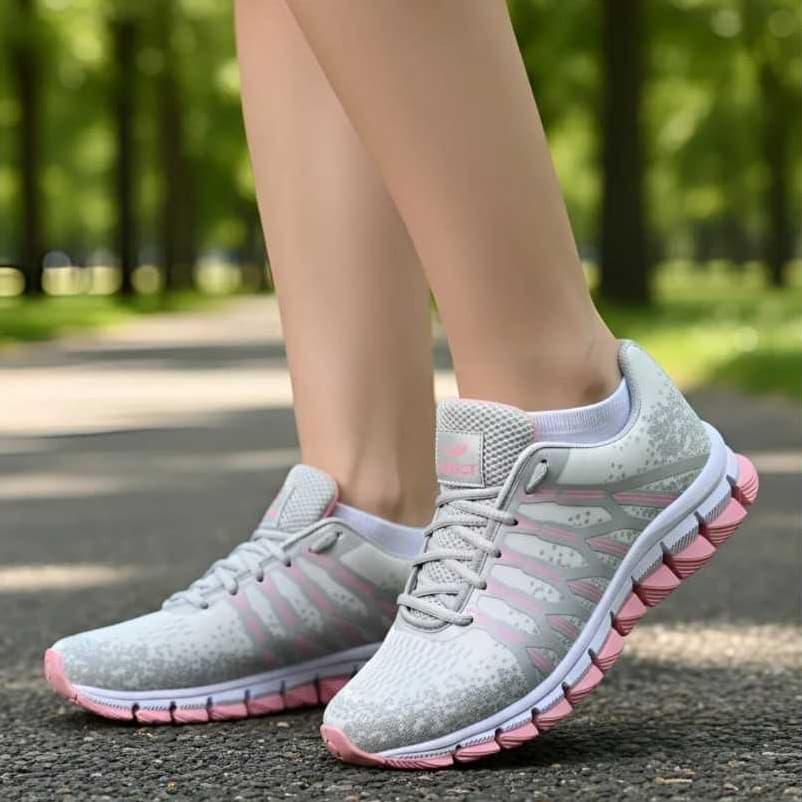 Tenis Esportivo Feminino Academia Caminhada Leve Resistente Confortavel Dia a Dia Trabalho