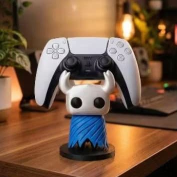 Suporte Temático Hollow Knight para Controles de Videogame