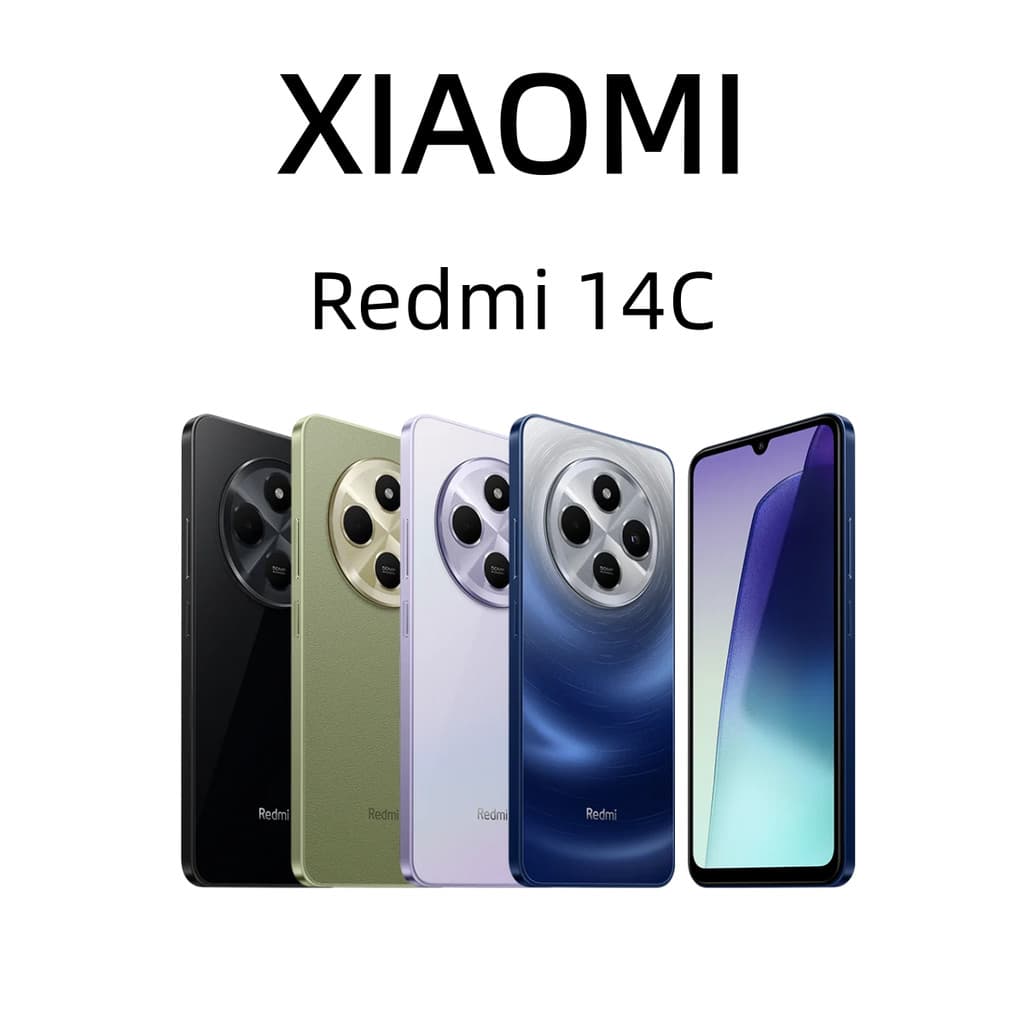 Xiaomi Redmi 14C Dual SIM Dual Standby Smartphone RAM 4/8GB ROM 128/256GB  Tela Grande 6.88"