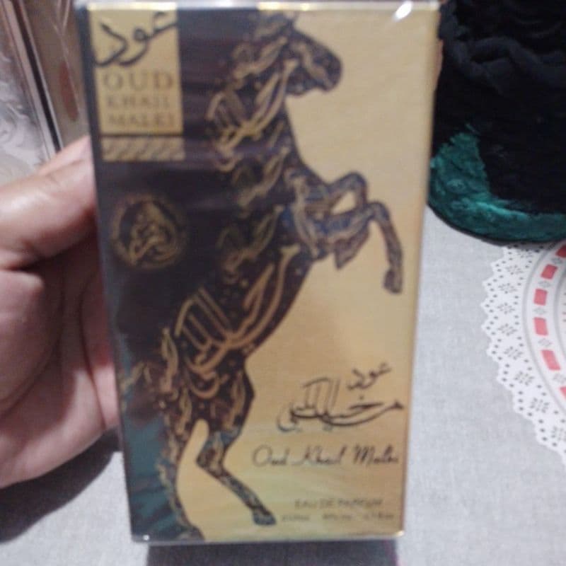 Perfume Árabe Oud Khail Malki Eau de Parfum 100ml Original Importado Masculino Luxuoso