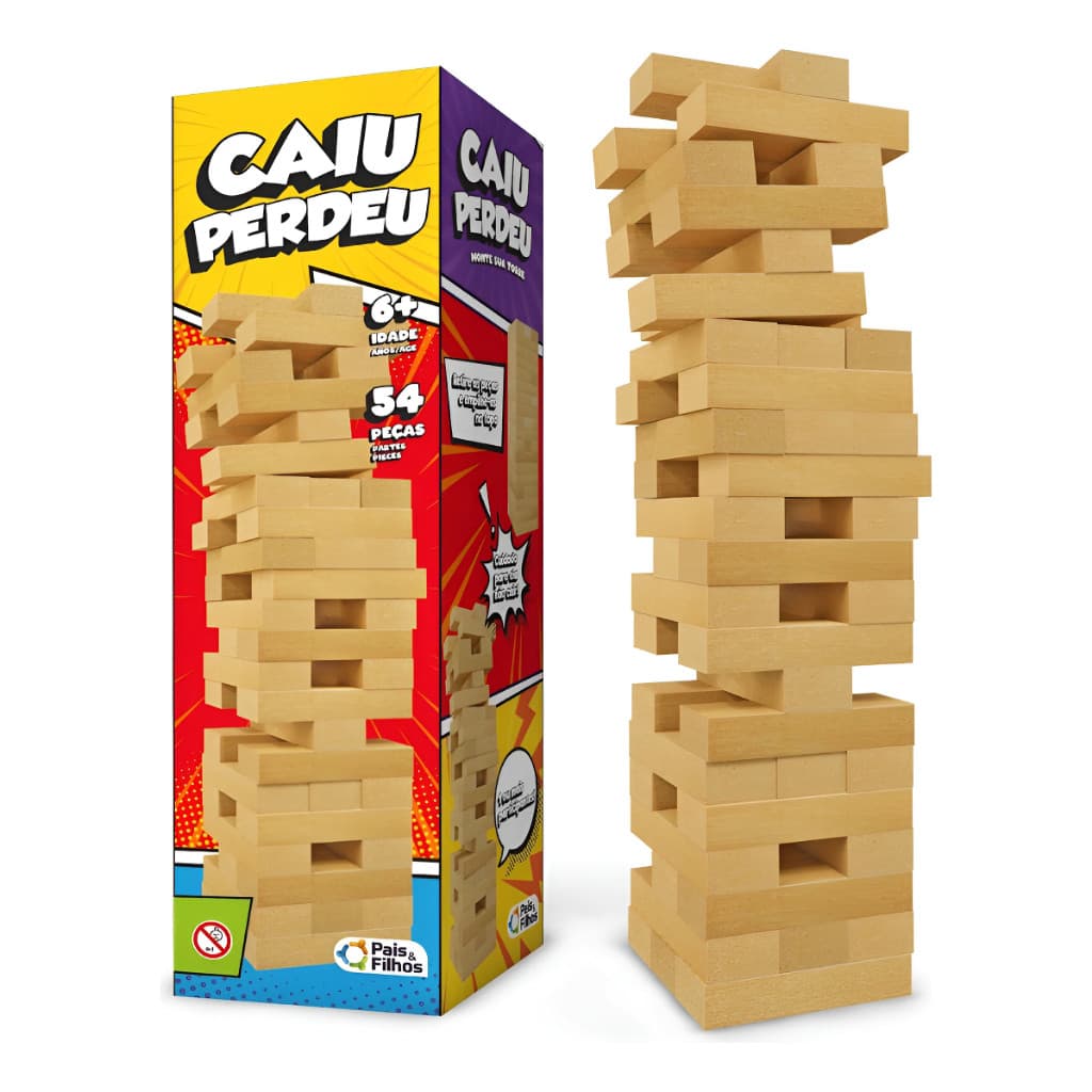 Caiu, Perdeu! – Jogo de Desafio para Toda a Família