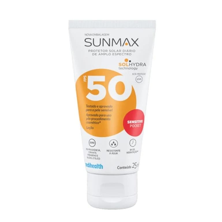 Protetor Solar Sunmax Sensitive Pocket FPS50 25ml