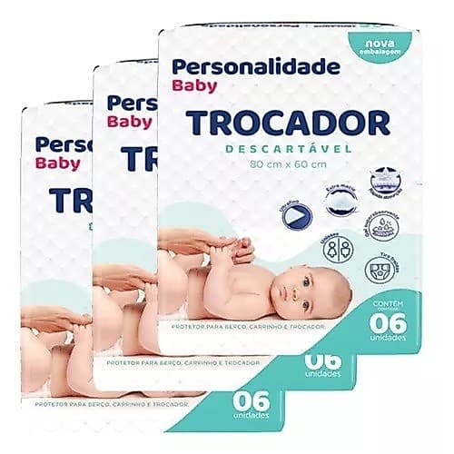 Trocador lençol  Personalidade Descartável 18 unidades kit