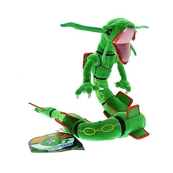 Pelúcia Rayquaza 80cm – Pokémon Mega Dragão – Antialérgico Articulado