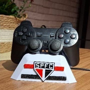 suporte controle vídeo game PS5  SPFC