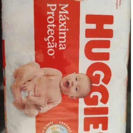Fralda Descartável Huggies Máxima Proteção P - 48 Un