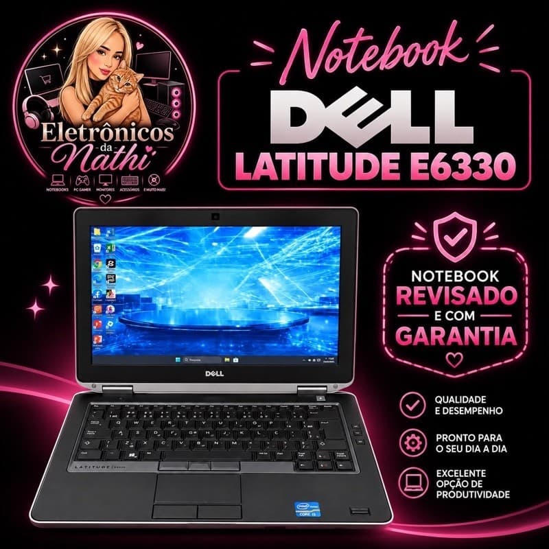 Notebook Dell Latitude I5 | 4Gb de Ram | 329 de Hd | Revisado