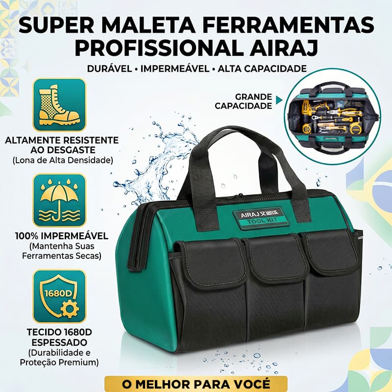 Caixa de Ferramentas Bolsa Eletricista Forte Durável Lona Engrossa saco multiuso Portátil Multi-funcional Manutençǎo