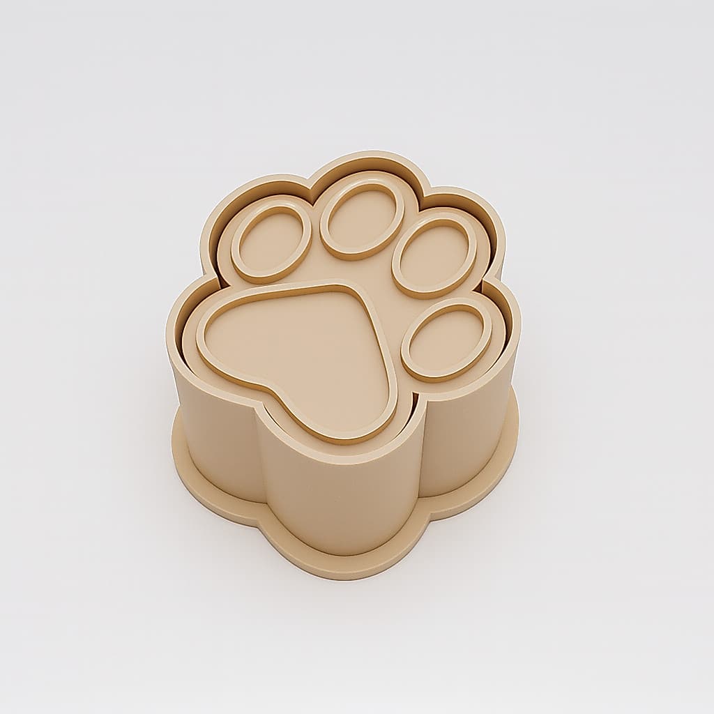 Ejetor Modelador Para Doces CACHORRO PATA Brigadeiros Docinhos Massa Biscuit Biscoito Resistente Massinha Modelar Pasta 