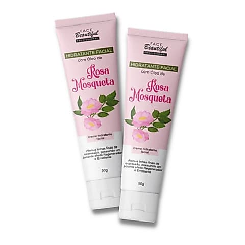 Hidratante Facial Com Óleo Rosa Mosqueta By Face Beautiful