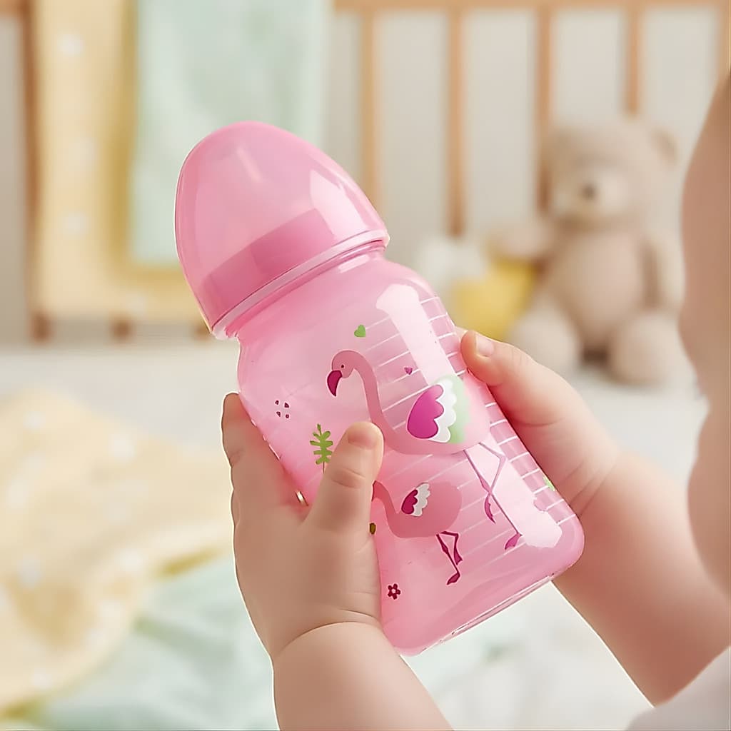 Mamadeira Super 270 ML Premium bico em Silicone macio Petita