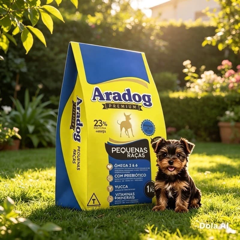 Ração Premium para cachorro pequenas raças 1kg