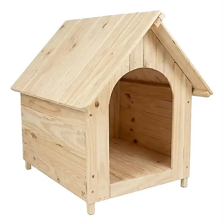 Casinha De Madeira N3  Para Pet Em Pinus Para Cães E Gatos Feita De Madeira De Pinus