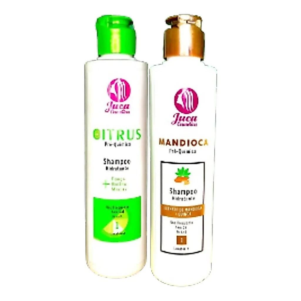 Kit Shampoo Hidratante Mandioca E Citrus 300ml