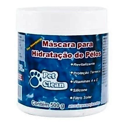 Mascara Para Hidratação Com Vitaminas Pet Clean 500ml