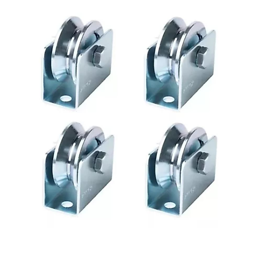 Roldana 1 1/2 V Caixa Fechada Kit Com 4 Unidades