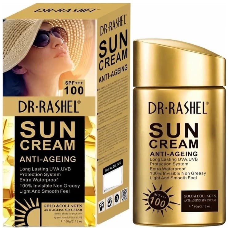 Protetor Solar Facial Dr. Rashel Spf 100 Anti Idade- 80g