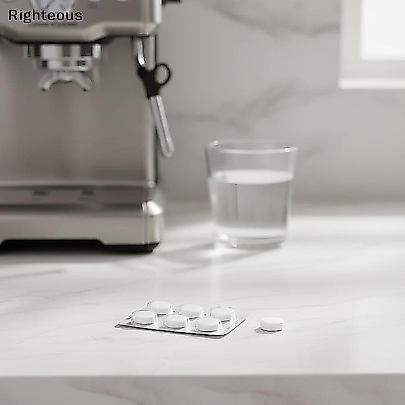 righteous Comprimidos De Limpeza De Máquina De Café Expresso Para Luxe ES601 ES701 Profunda E Manter Sua Cafeteira Uso D