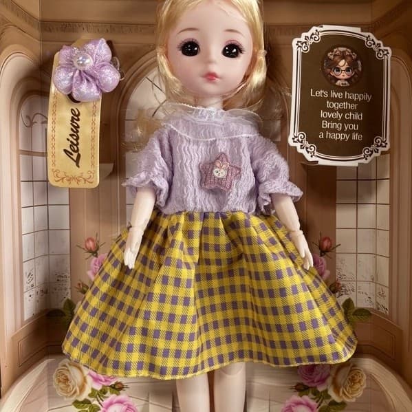 boneca turista modelo fashion articulada 30 cm