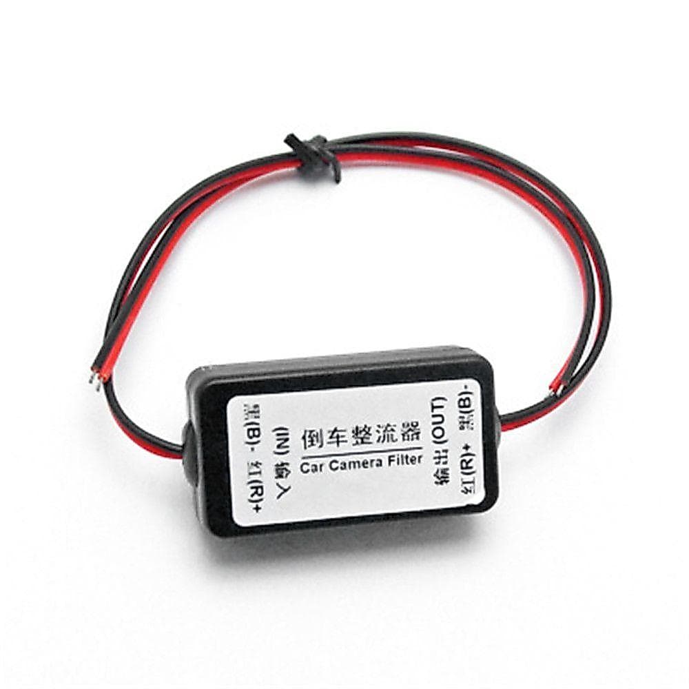 Filtro De Câmera De Carro Automático DC Power Visão Traseira Reatores De Tela De Respingo