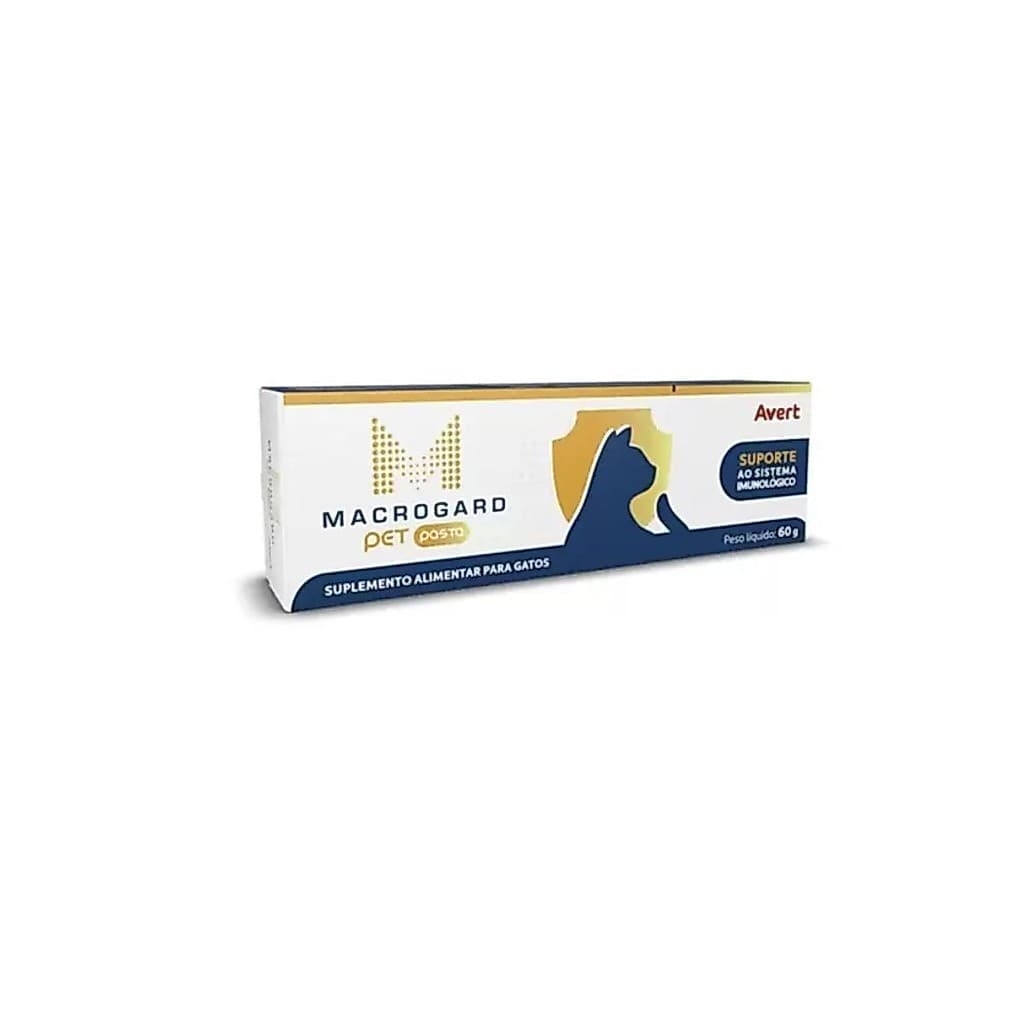 Suplemento Imunidade Gatos Macrogard Pasta 60g