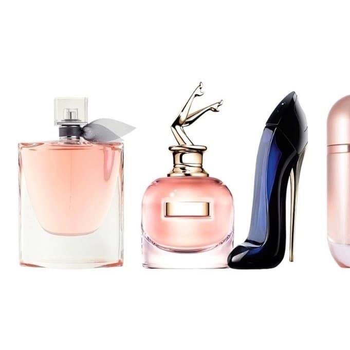 KIT 4 PERFUMES IMPORTADOS FEMININOS CONCENTRADOS FRASCO SPRAY 60ml