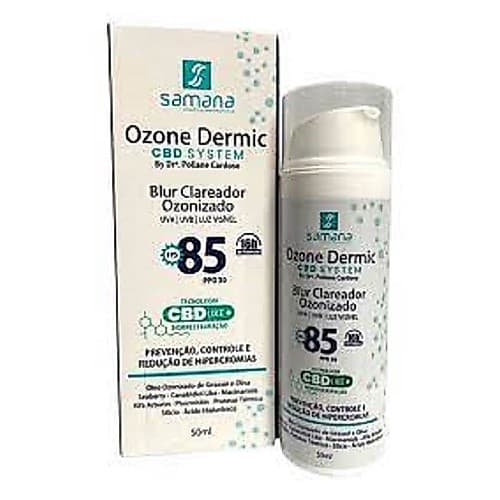 Blur Clareador Ozone Dermic Fps85 Cor Bronze Samana 50g