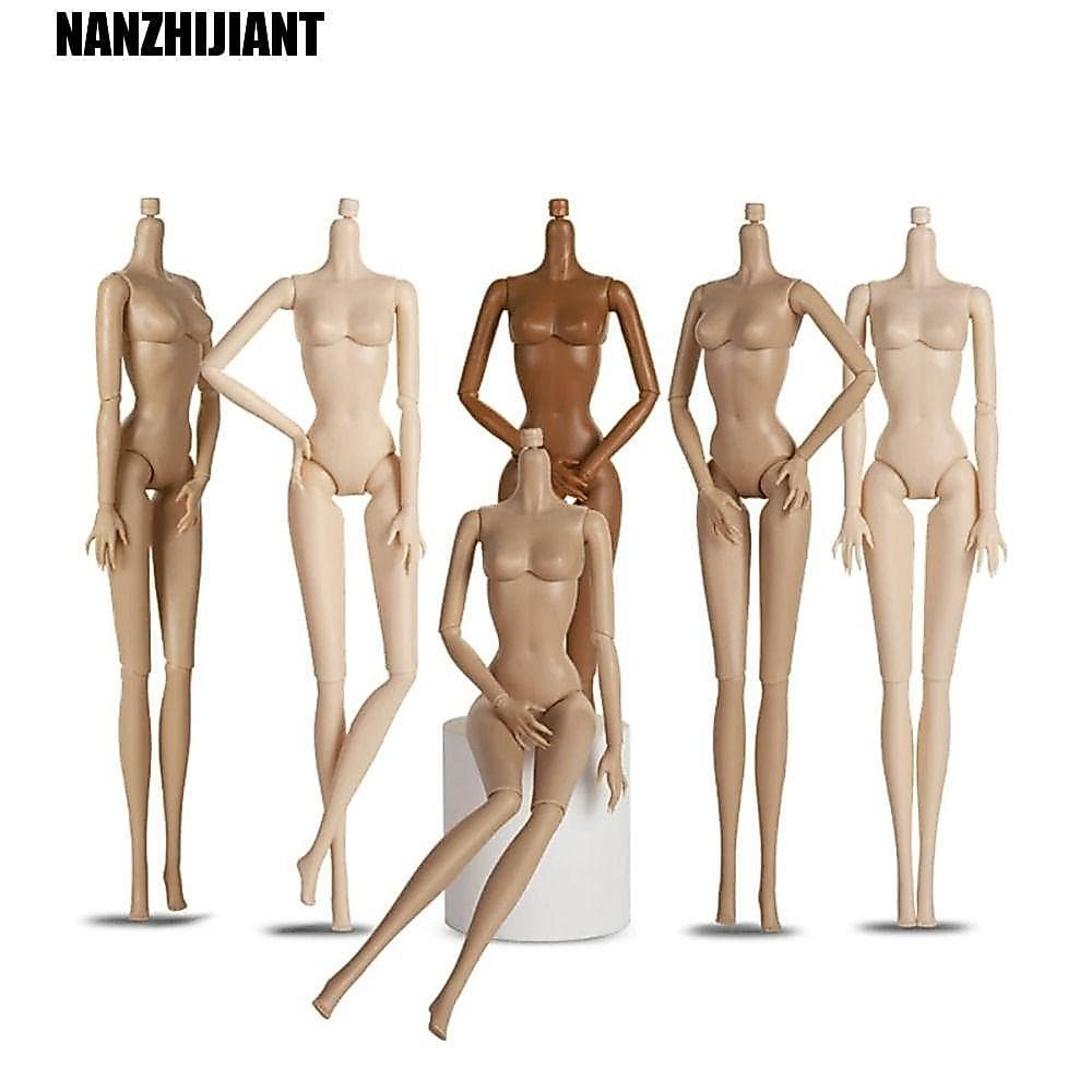 NANZHIJIANT Bonecas BJD Nuas Articuladas , Boneca Móvel 1/6 Super Modelo , Corpo Branco De Pele Europeia