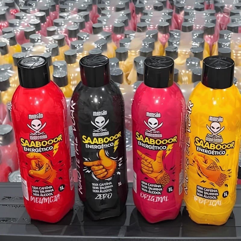 Bebida Sabor energético Mansão maromba-Sem álcool, sem taurina nem cafeína