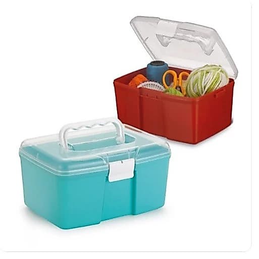 Maleta Organizadora Multiuso 22x16x10cm - Midi Northon Box - Odontologia, Maquiagem, Pesca, Ferramentas - Plasnorthon