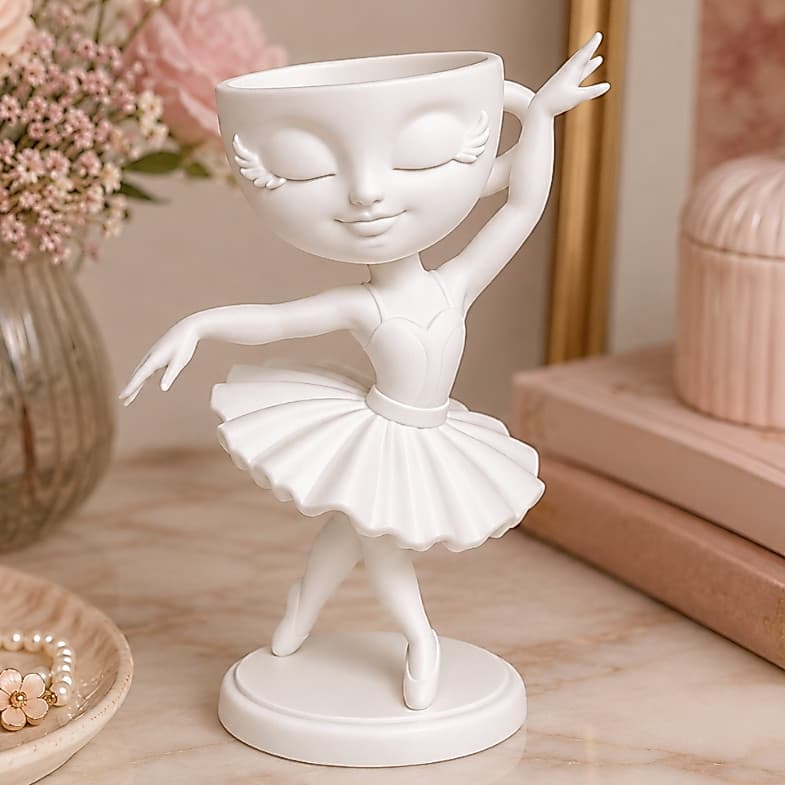 Bailarina Boneca Meme Articulada Decoração Geek Brainrot Italian Ballerina brinquedo