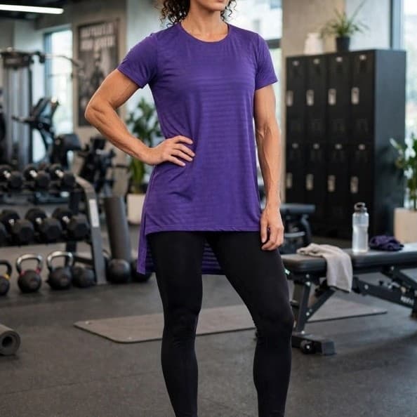 camisa fitness, dry fit feminina, academia feminina, roupa de treino, long line