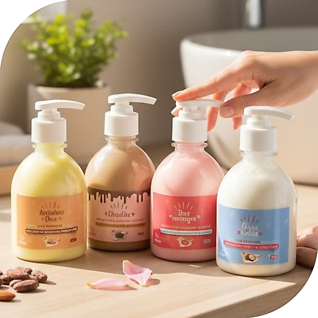 Kit com 4 Cremes Corporais Ultra Hidratantes | Artesanais | EcoLita