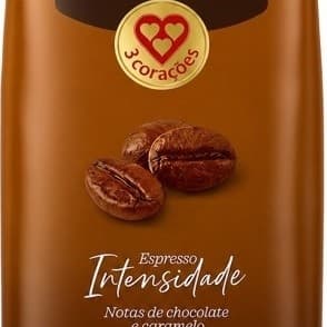 Café em Grãos Cacau Show 3 Corações Espresso Intensidade 500g – 100% Arábica