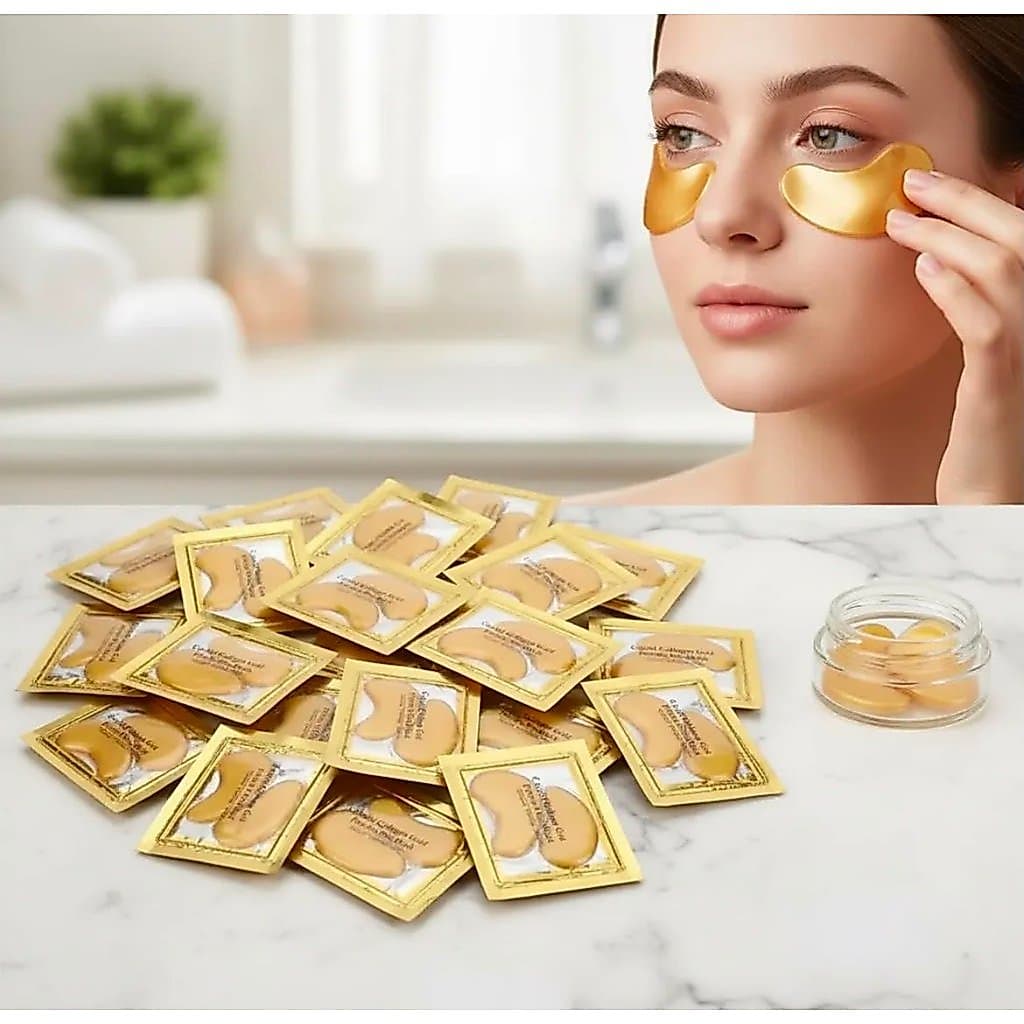 Kit 10 Máscaras Faciais De Colágeno Hidratantes E Anti-idade