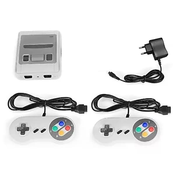 Vídeo Game Retrô Portátil com 620 Jogos e 2 Controles Bivolt